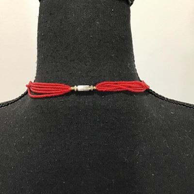 Vintage, ethnic necklace and matching earrings set