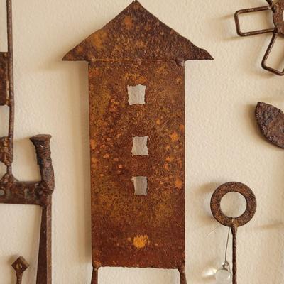 Mimi Strang Original Metal Wall Art (D-EL)