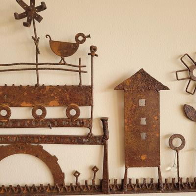 Mimi Strang Original Metal Wall Art (D-EL)