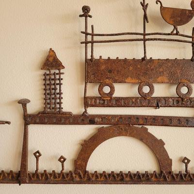 Mimi Strang Original Metal Wall Art (D-EL)