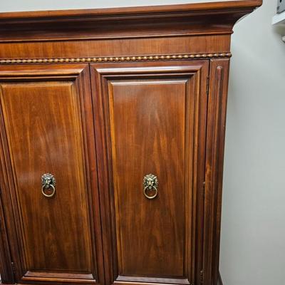 Sale Photo Thumbnail #60: Lineage Classic Style Storage Armoire, 4-Drawer with Hidden Drawer

Dimensions: 68x40x20
Damage: Normal wear