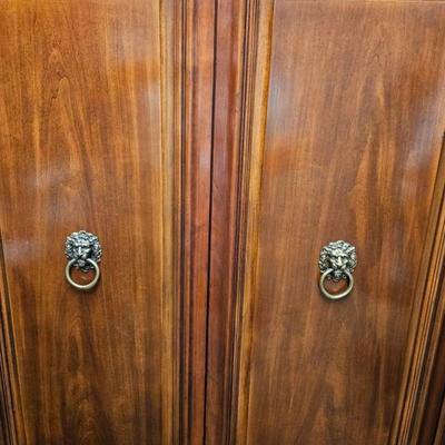 Sale Photo Thumbnail #62: Lineage Classic Style Storage Armoire, 4-Drawer with Hidden Drawer

Dimensions: 68x40x20
Damage: Normal wear