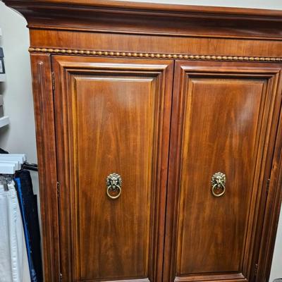 Sale Photo Thumbnail #59: Lineage Classic Style Storage Armoire, 4-Drawer with Hidden Drawer

Dimensions: 68x40x20
Damage: Normal wear