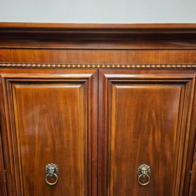 Sale Photo Thumbnail #61: Lineage Classic Style Storage Armoire, 4-Drawer with Hidden Drawer

Dimensions: 68x40x20
Damage: Normal wear