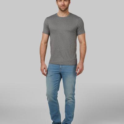 32º Men's Cool Classic Crew Neck T-Shirt Size Medium in Heather Gray