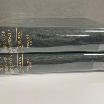 Sale Photo Thumbnail #203: Large, hardcover, Volumes 1 & 2 books of birds of Minnesota