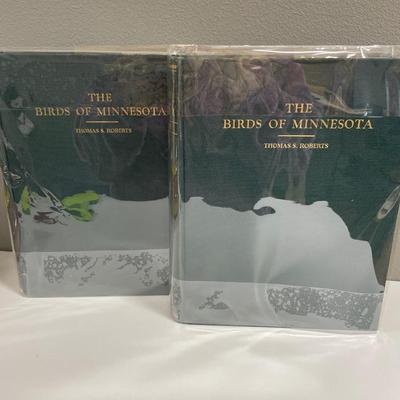 Sale Photo Thumbnail #204: Large, hardcover, Volumes 1 & 2 books of birds of Minnesota
