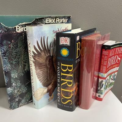 Sale Photo Thumbnail #206: Very large hardcover books regarding birds of North America, and one book of birds of Canada