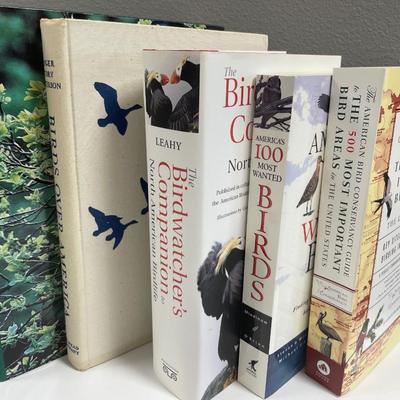Sale Photo Thumbnail #214: Soft and hard cover books of birding