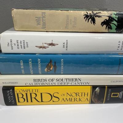 Sale Photo Thumbnail #215: Birding hardcover books