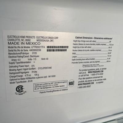 Sale Photo Thumbnail #681: Stainless steel color refrigerator. Works great, super cold. See pics for specifications