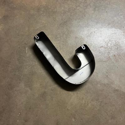Sale Photo Thumbnail #696: Metal "J" wall sign-see pics for size