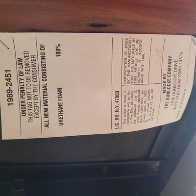 Gunlocke Wood and Leather Office Chair (BR1-EL)