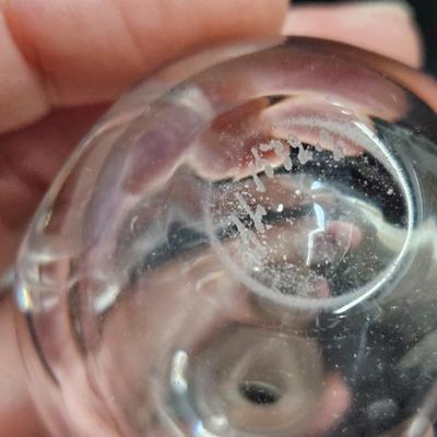 Sale Photo Thumbnail #324: A lot of Glass Gravity Flask & Perfume Bottle
Description: A Gravity flask is used to measure the density of liquids
Dimensions: 5x2x2
Damage: Normal wear