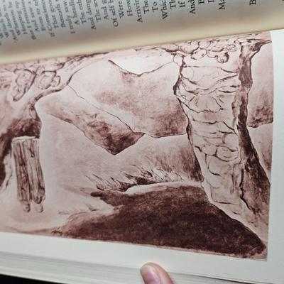 Sale Photo Thumbnail #348: 1944 ‘The Divine Comedy’ 
Description: Hardcover, illustrated, printed in the USA
Dimensions: 11x7x1.5
Damage: Normal wear