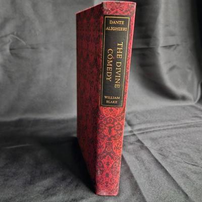 Sale Photo Thumbnail #343: 1944 ‘The Divine Comedy’ 
Description: Hardcover, illustrated, printed in the USA
Dimensions: 11x7x1.5
Damage: Normal wear