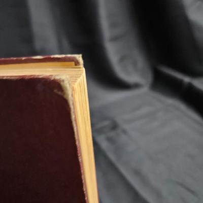 Sale Photo Thumbnail #367: 1946 ‘The Divine Comedy’
Description: Hardcover, illustrated, printed in the USA
Dimensions: 11x8.5x1
Damage: Some wear to cover, damage to the corners, some water damage to pages