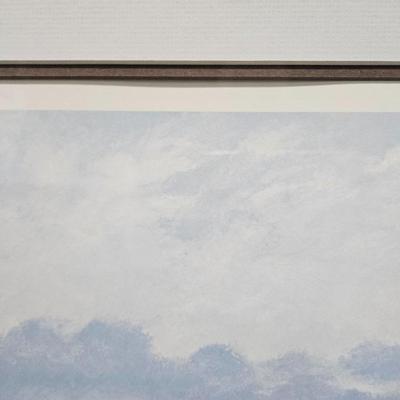 Sale Photo Thumbnail #427: Matted & Framed Giclee of “Inlet Marsh” by Jim Harrison
Description: Pencil signed and numbered 433/1500
Dimensions: 21x24
Damage: Normal wear