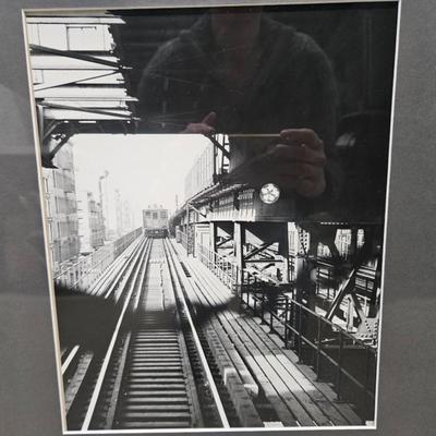 Sale Photo Thumbnail #451: Matted & Framed Photograph of Train on Tracks

Dimensions: 21x17
Damage: Normal wear