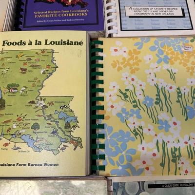 Collection of Louisiana Cookbooks (25) - 1