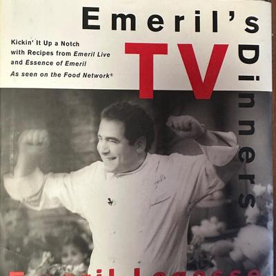 Emerald Lagasse Cookbooks with 1 Signed