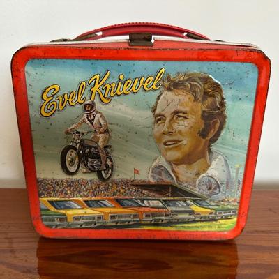 Vintage Evil Knievel Lunchbox