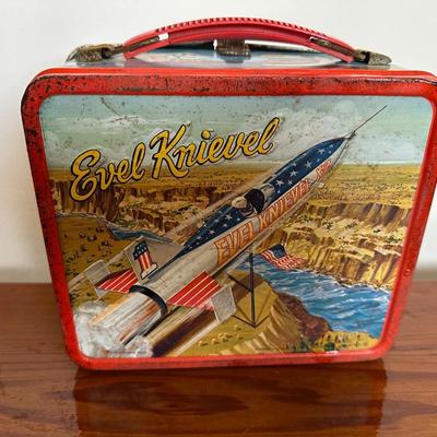 Vintage Evil Knievel Lunchbox