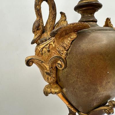 Antique Brass Candelabras