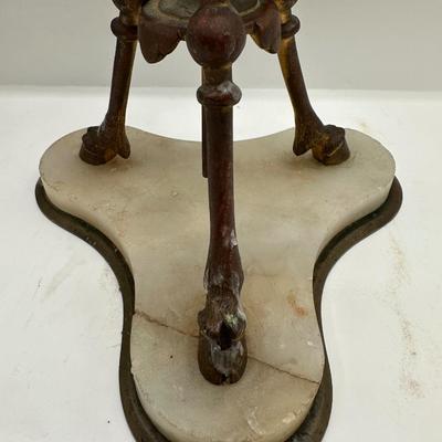Antique Brass Candelabras