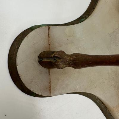Antique Brass Candelabras