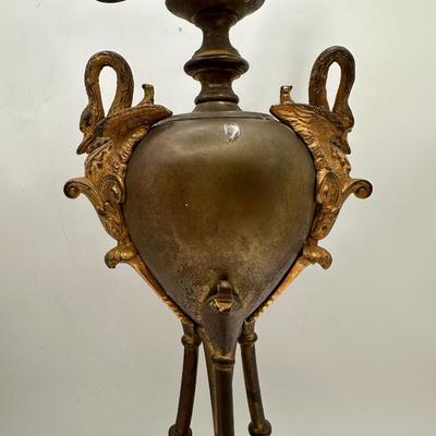 Antique Brass Candelabras