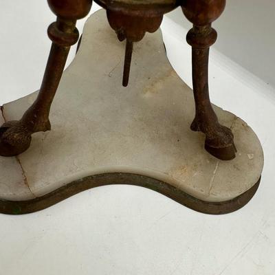 Antique Brass Candelabras