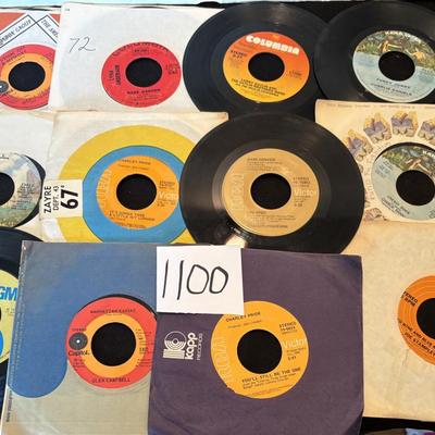 Country 45 rpm Record Lot