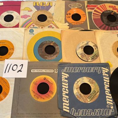 Country 45 rpm Record Lot