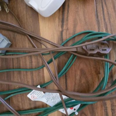 Home Utility & Hardware Essentials Lot – Cords, Timers, Alarms, Locks & More