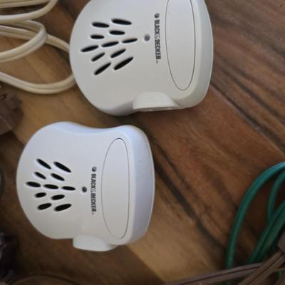 Home Utility & Hardware Essentials Lot – Cords, Timers, Alarms, Locks & More