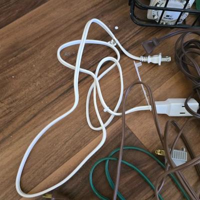 Home Utility & Hardware Essentials Lot – Cords, Timers, Alarms, Locks & More