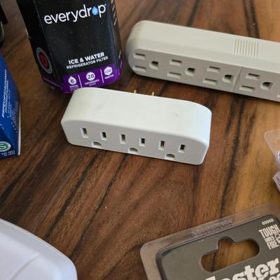 Home Utility & Hardware Essentials Lot – Cords, Timers, Alarms, Locks & More