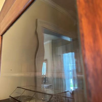 Antique Solid China Cabinet/Bookcase