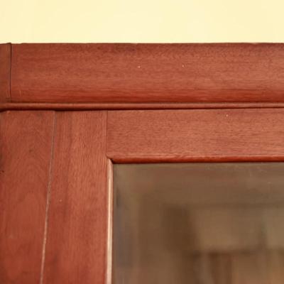 Antique Solid China Cabinet/Bookcase