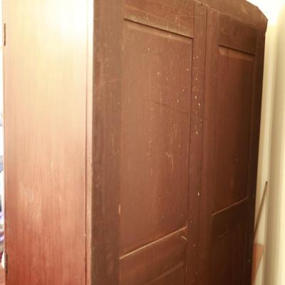Antique Solid China Cabinet/Bookcase