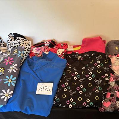 Large Scrub Tops