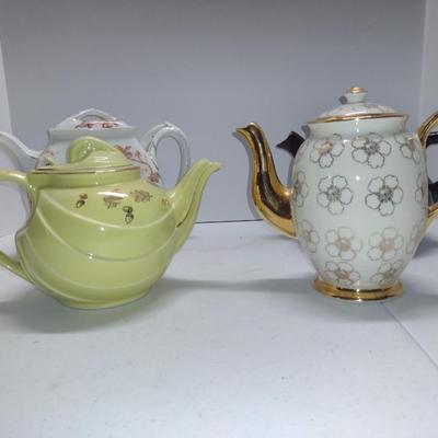 Collection of Tea Pots- Assorted Makers- Four Pieces