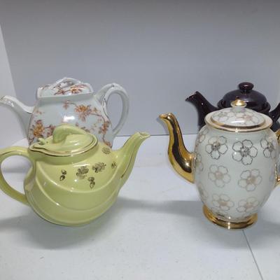 Collection of Tea Pots- Assorted Makers- Four Pieces