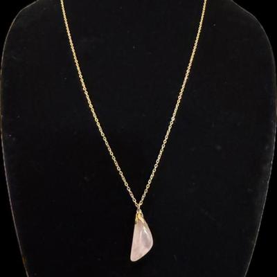 Vintage genuine rose quartz