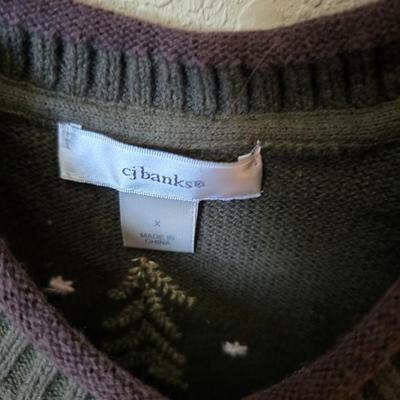 Christopher & Banks / CJ Banks Holiday & Winter Sweaters – Size Small/X – Lot of 5