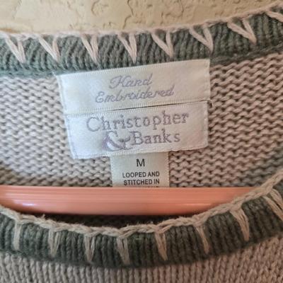 Christopher & Banks / CJ Banks Holiday & Winter Sweaters – Size Small/X – Lot of 5
