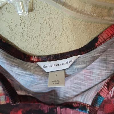 Christopher & Banks Women’s Tops – Mixed Prints & Styles – Size Small / Petite – Lot of 6