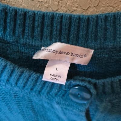 Christopher & Banks / CJ Banks Women’s Sweaters & Tops – Size L & X – Lot of 4