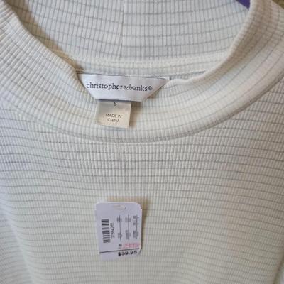 Christopher & Banks Women’s Long Sleeve Holiday Tops – Size Small – Lot of 4